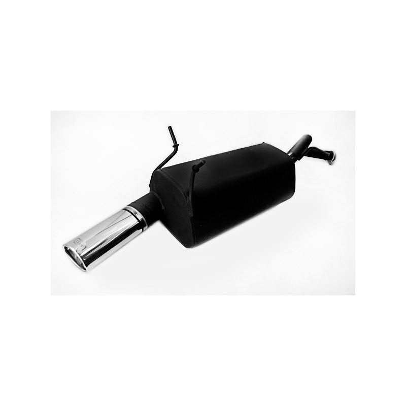 Échappement sur mesure pour Renault Megane Scenic 1.4i 55kW/1.6i 55/66kW/1.6i 16V 79kW/1.8i 16V 85kW/2.0i 85kW/2.0i 16V 103kW 1995-2002 120x80mm - Oblique