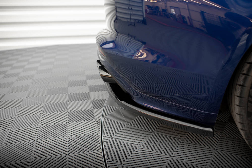 Diffuser Porsche Panamera E-Hybrid 971 Facelift  2020 - Maxton Glans Zwart