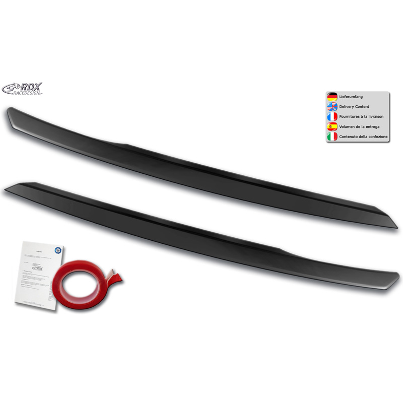Spoilers de phares sur mesure pour Seat Ateca & Cupra Ateca 2016-2021 (ABS)