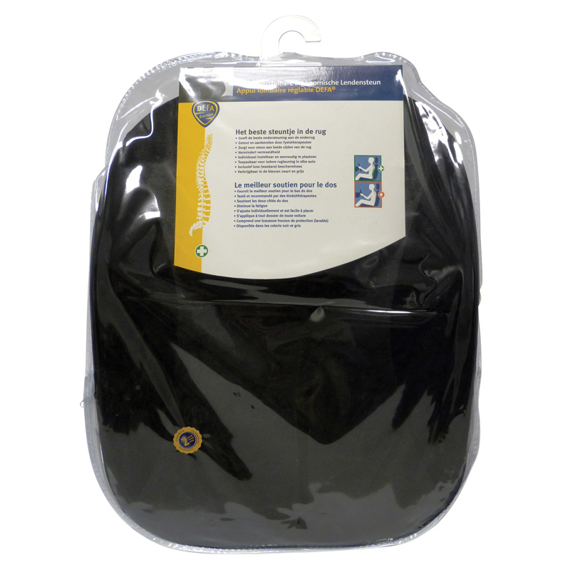 Defa Support Lombaire Réglable Noir