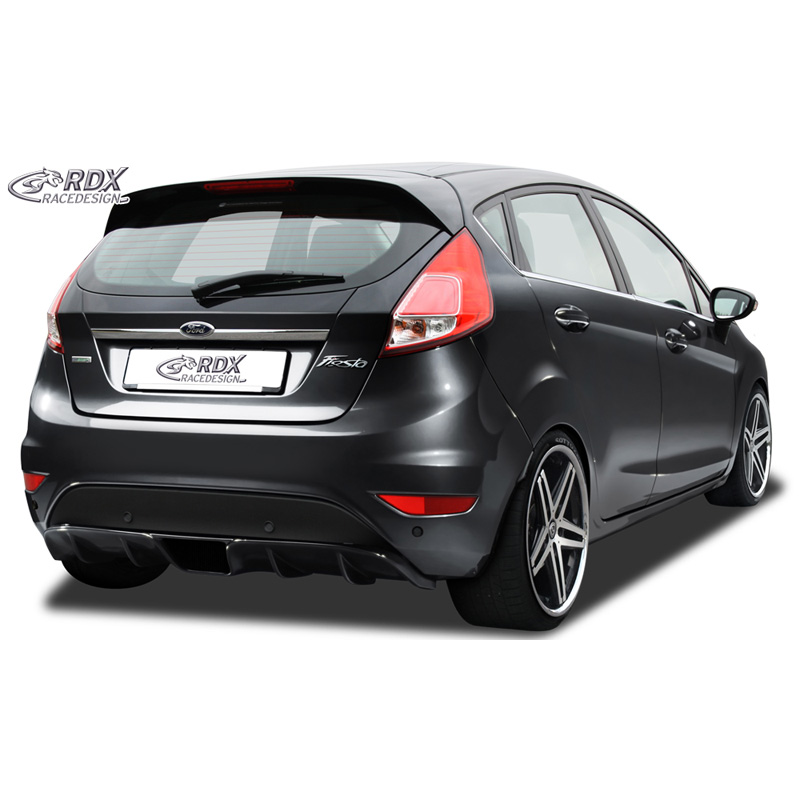 Jupe arrière 'Diffuseur' sur mesure pour Ford Fiesta VII 2008-2012 & 2012- (PUR)