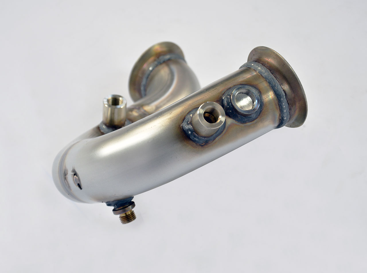 AUDI A3 8V Sedan 2.0 TDI (150 Hp) 2013 Turbo Downpipe (replaces diesel soot filter) With sensor bung