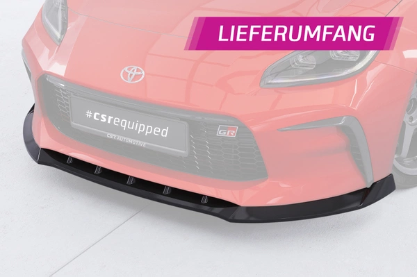 Voorspoiler | Bekerspoilerlip met ABE voor Toyota GR86