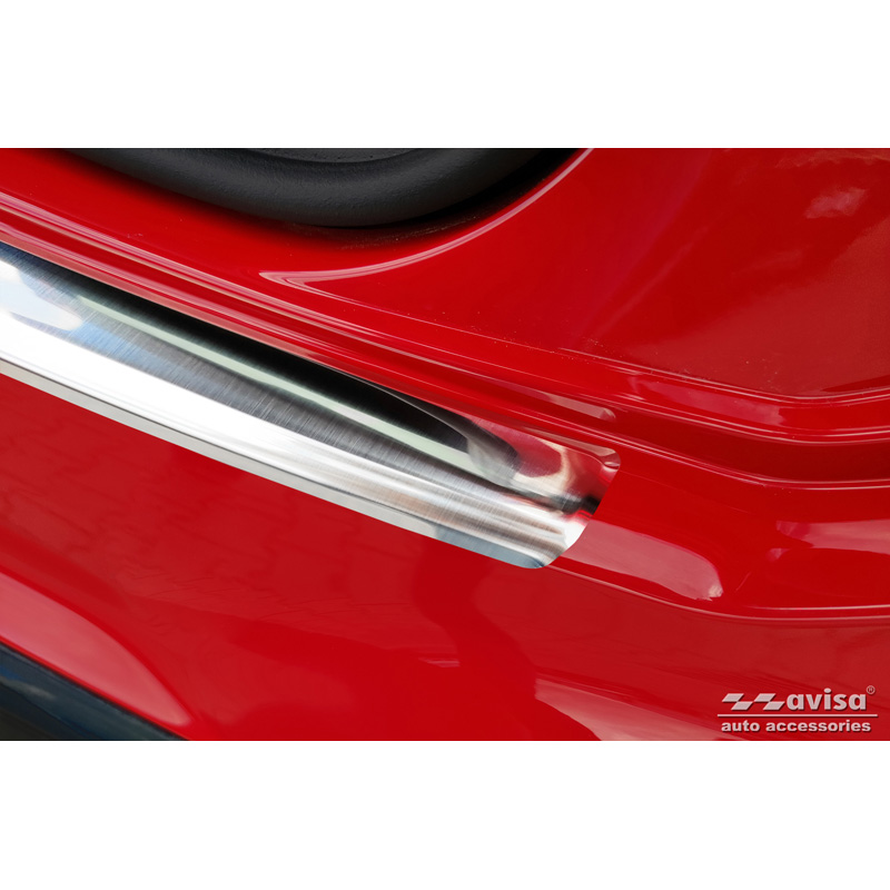 Protection de seuil arrière inox sur mesure pour Audi Q2 Facelift 2020-
