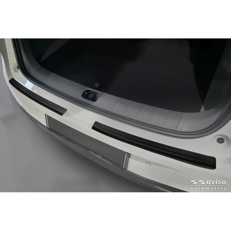 Avisa Protection de Seuil de Coffre Acier Inox sur mesure pour Leapmotor B10 2025- - Noir Mat - 2 pièces