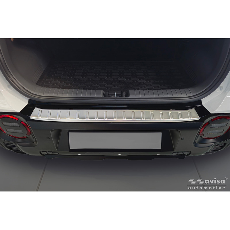 Avisa Protection de Seuil de Coffre Acier Inox sur mesure pour Hyundai Inster 2024- - Argent