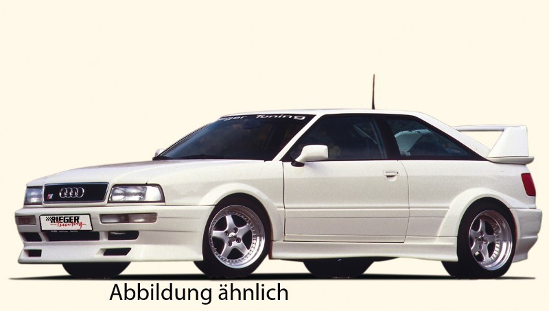 Spoilerzwaard voor Voorbumper Breedversie l VW Golf II Polyester