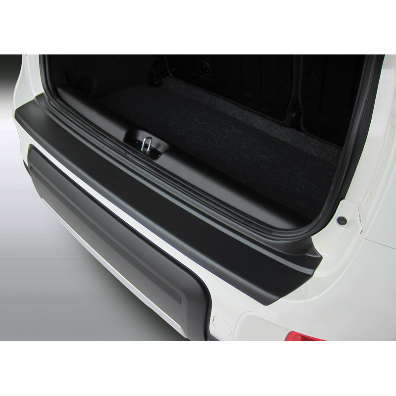 Protection de seuil arrière (ABS) sur mesure pour Fiat Panda 4x4/Trekking 3/2012- Noir