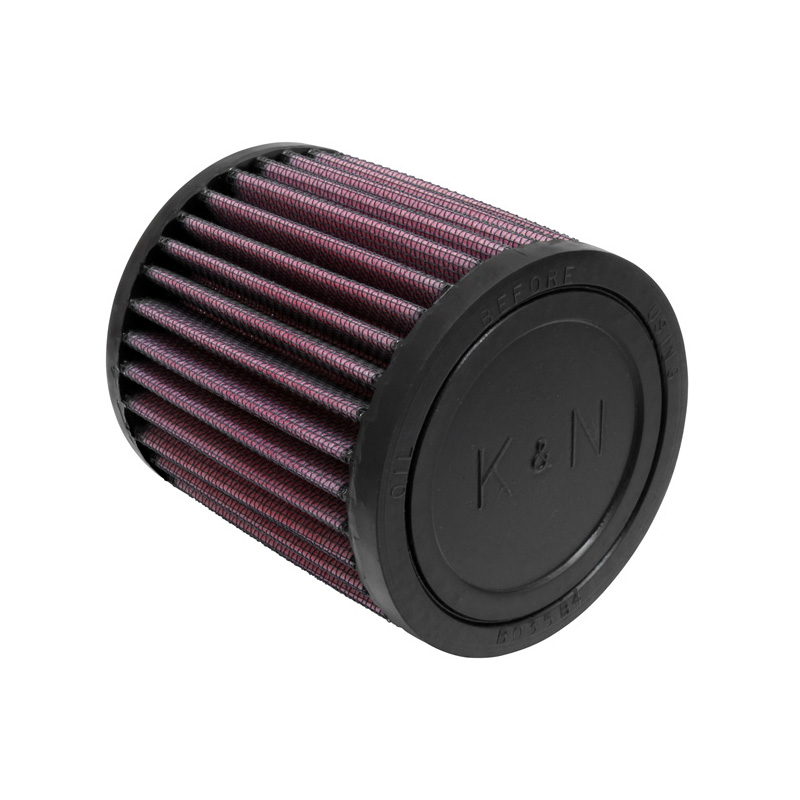 K&N Filtre à Air Universel Cylindrique 52mm raccordement, 89mm diamètre, 102mm hauteur (RU-0500)