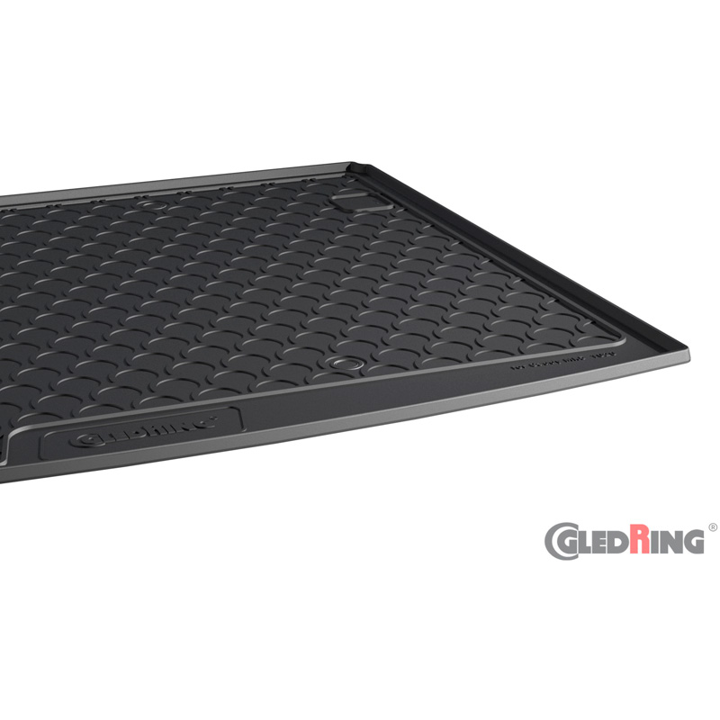 Coquille coffre-arrière Rubbasol (caoutchouc) sur mesure pour Volkswagen Caddy V MPV 2020- & Ford Tourneo Connect MPV L1 2022-