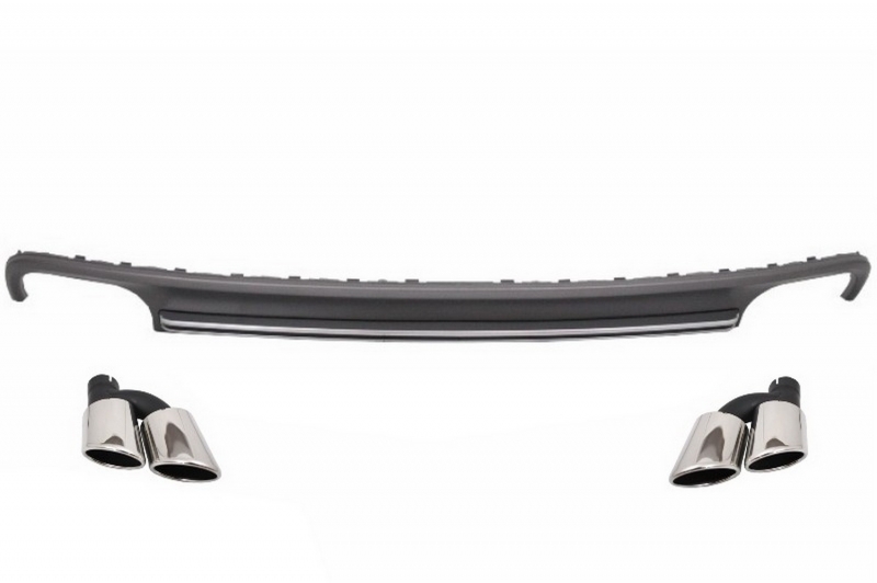 Diffusor Audi A7 S7 Look incl. Sierstukken