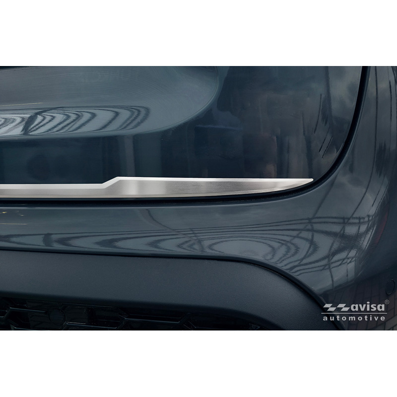 Avisa Revêtement d'habillage du hayon du coffre inox brossé sur mesure pour Toyota Yaris Cross (MXP) 2020-