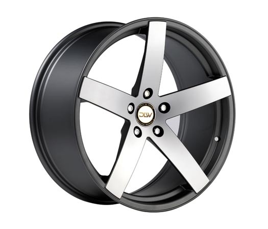 Deluxe Uros K Antraciet Matt Polish 9,5x19 5x120 ET25 Velgen