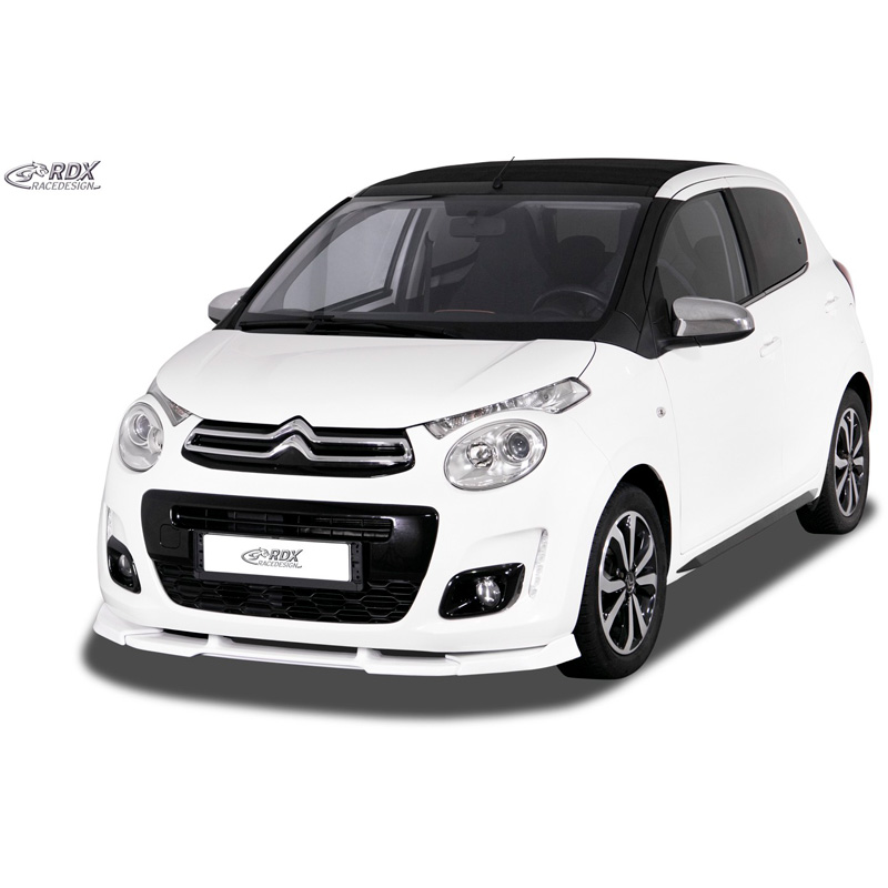 Jupes latérales 'Slim' sur mesure pour Citroën C1 II 2014- (ABS noir luisant)