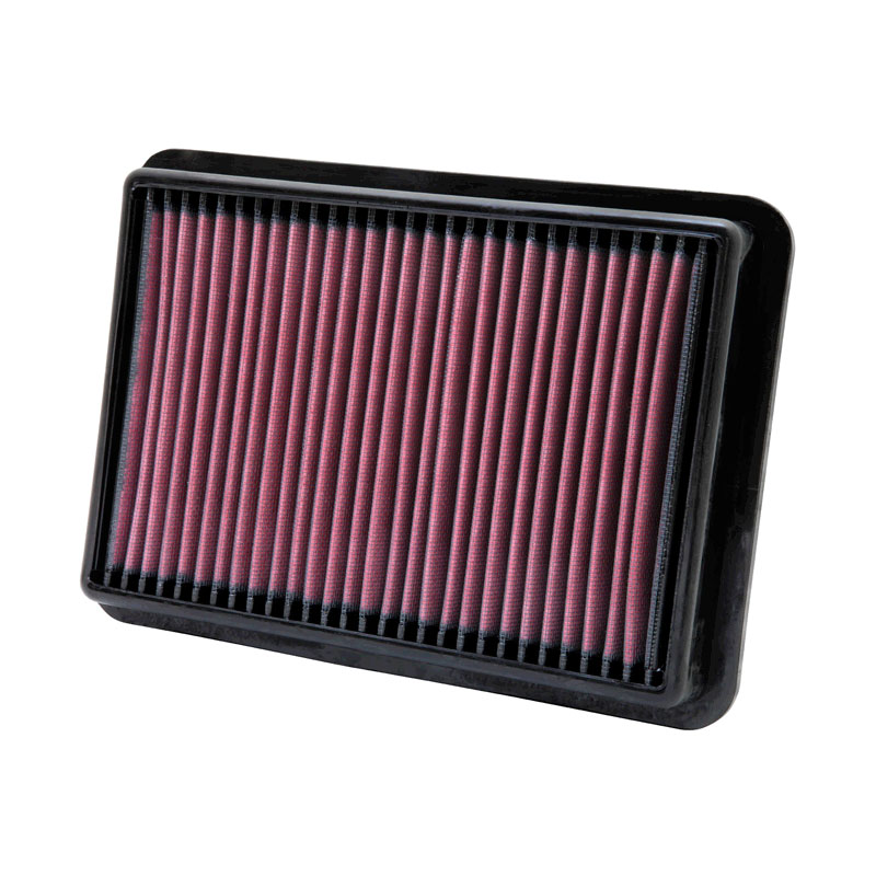 K&N Filtre à air de remplacement sur mesure pour Hyundai H1, H300 2008-2016 / Nissan Navara 2.5 Diesel 2005-2011 (33-2980)