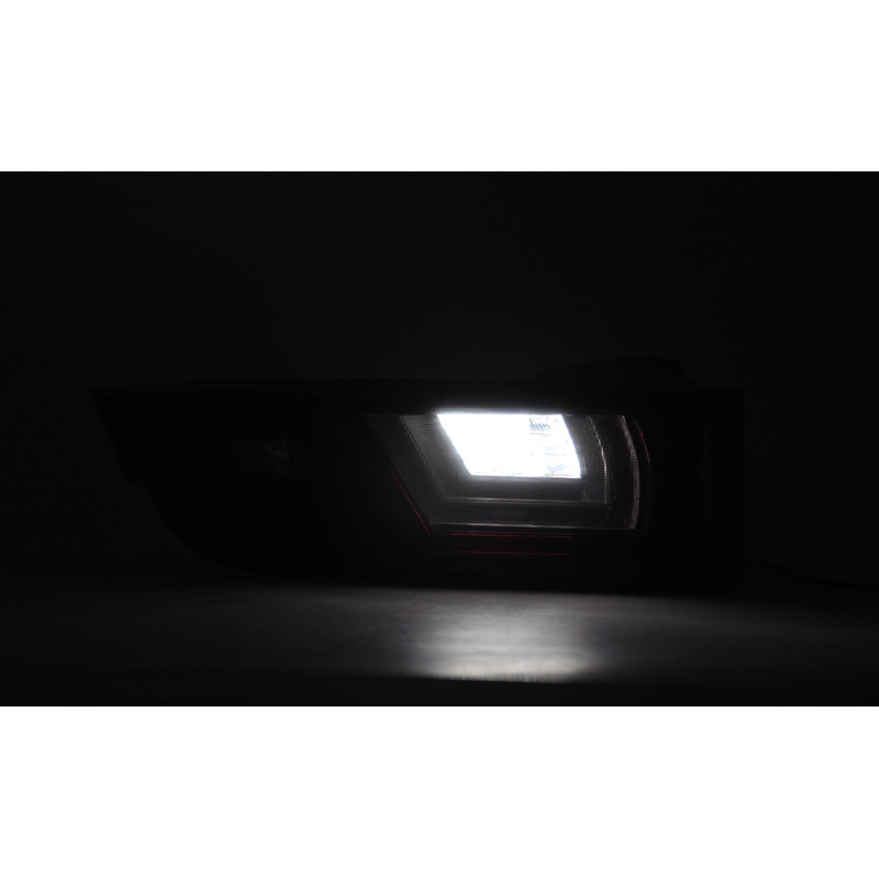 Set de Feux Arrière LED sur mesure pour Range Rover Evoque 3/5-portes 2012-2018 - Fumée - incl. Feux Dynamiques