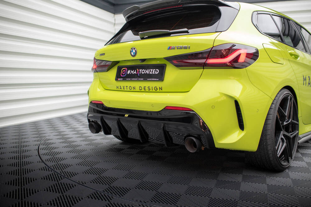 Diffuser V.3 BMW 1 Serie M Pakket / M135i F40 Maxton Glans Zwart