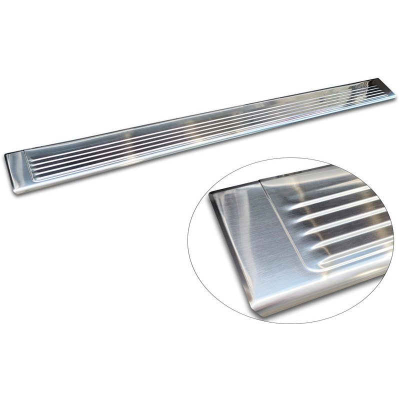 Avisa Protection de seuil arrière sur mesure pour Fiat Ducato III Facelift 2023- / Opel Movano III Facelift 2023- / Toyota Proace Max 2024- 'Ribs' (2 parties)