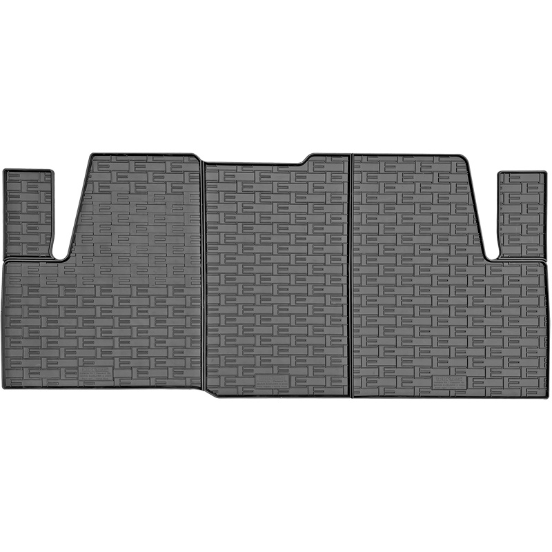 CIKCAR Set tapis de caoutchouc sur mesure pour Maxus eDeliver 5 2024- (3-pièces + points de fixage)