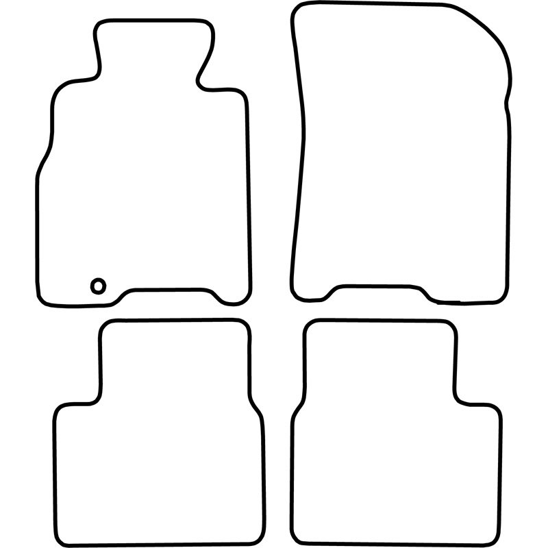 Set de tapis de sol sur mesure pour Mazda Xedos 6 1992-1999