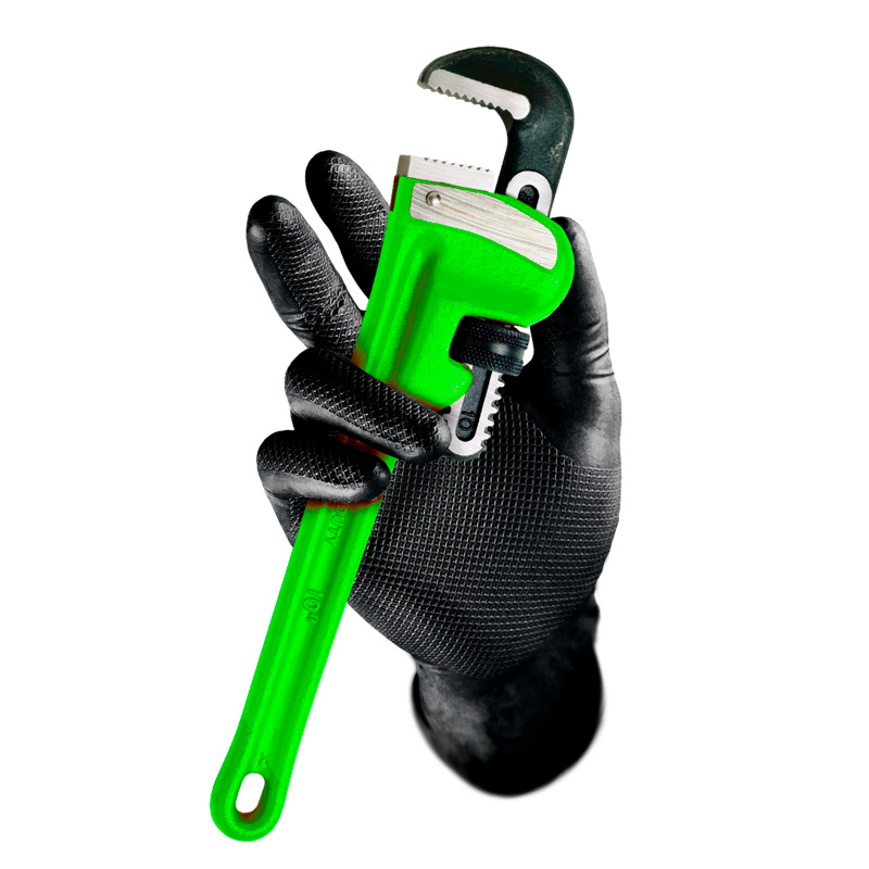 Gripp-It Gants Nitrile - taille XL - Noir - Boîte distributrice de 50 pcs