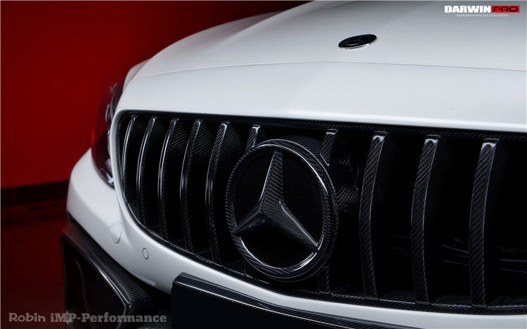 Mercedes Benz W205 C63/S AMG Coupe IMP Carbon Fiber Grill 2015-2018
