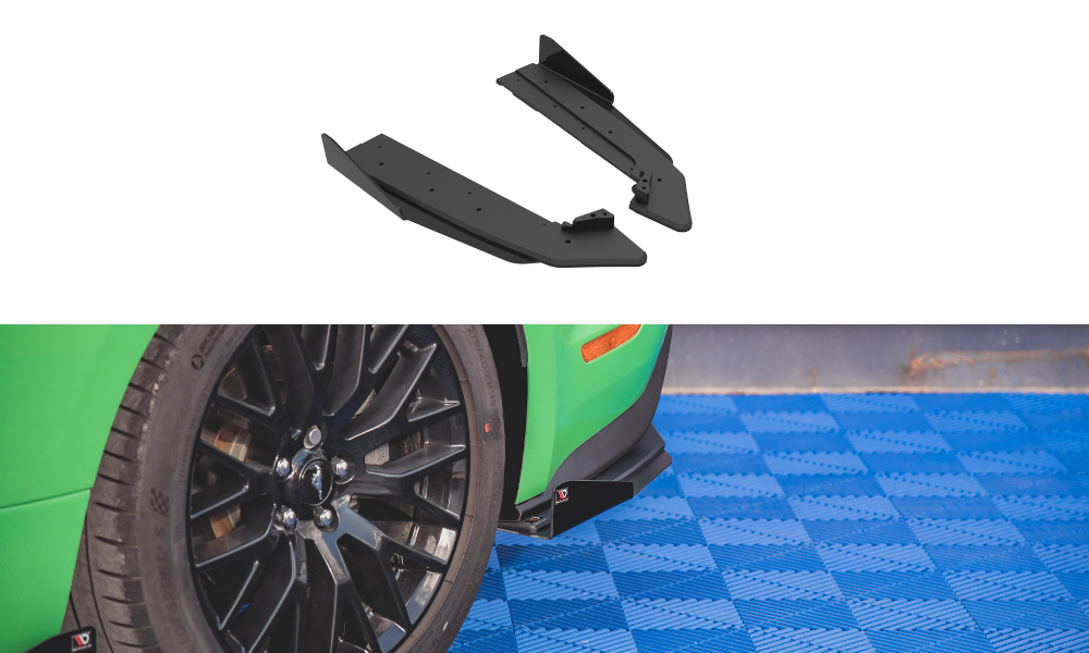 Street Pro Zijdiffuser met Canards Ford Mustang GT MK5 FL Maxton