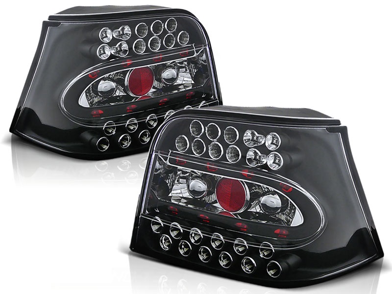 Feux arriere VW Golf IV LED classic noire