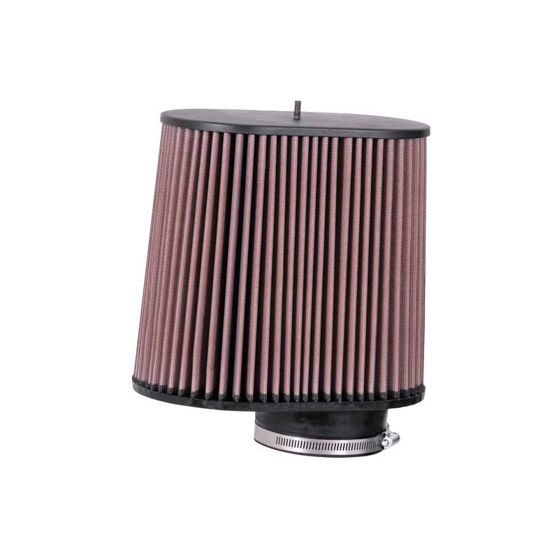 K&N Filtre à Air Universel Ovale/Conique with 102mm raccordement décentrée, 241mm x 171mm de base, 229mm x 140mm en haut, 227mm hauteur (RC-5102)