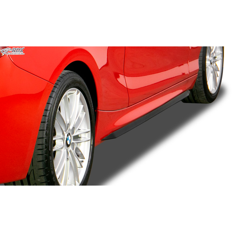Jupes latérales 'Slim' sur mesure pour BMW Série 2 F22/F23 Coupe/Cabrio 2013- incl. M-Sport (ABS noir luisant)