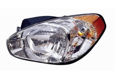 koplamp, H4, elektr verstelb, links Hyundai Accent, 2005 -