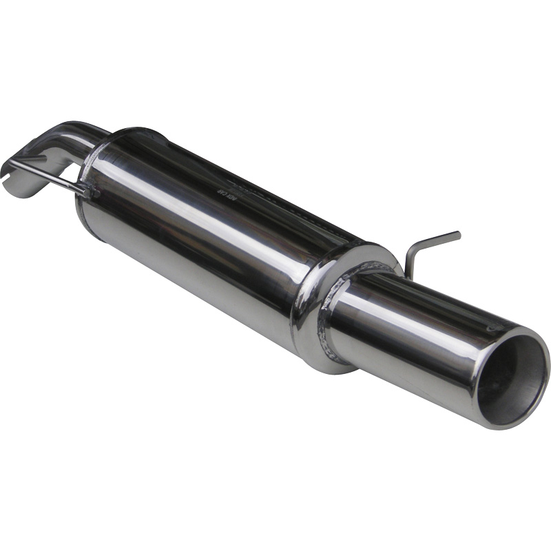 100% Inox Échappement Sport sur mesure pour Ford Fiesta V 2.0 16V ST 150cv 2005-2008 Ø 54 102mm