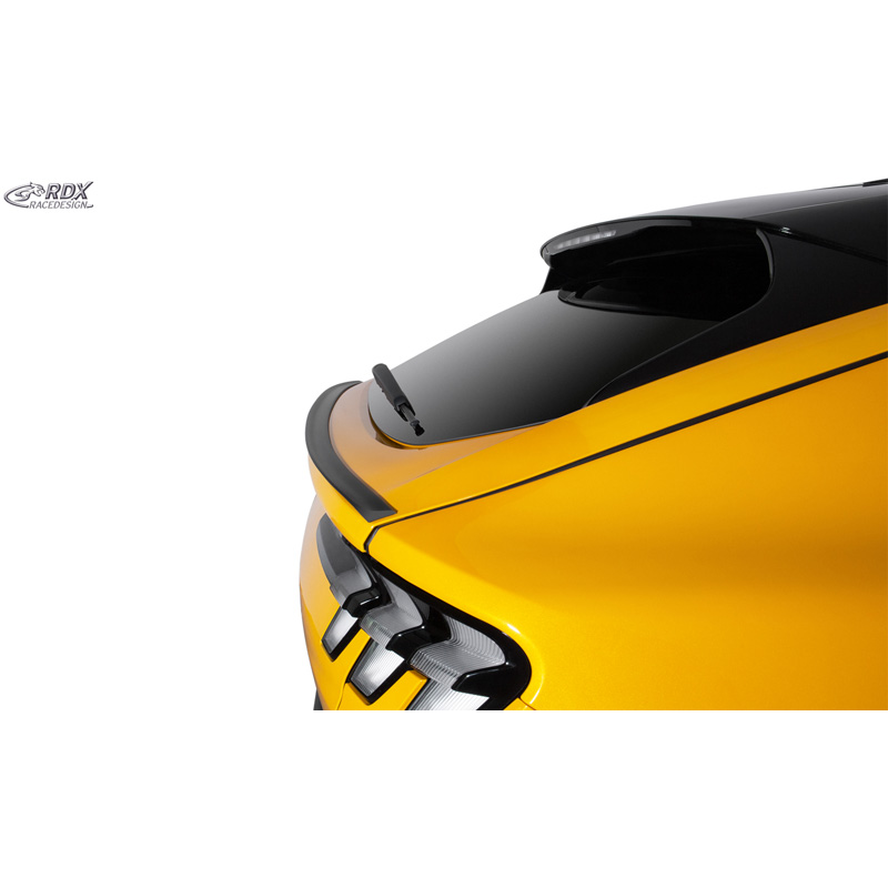 RDX Lèvre spoiler arrière sur mesure pour Ford Mustang Mach-E 2020- (ABS)