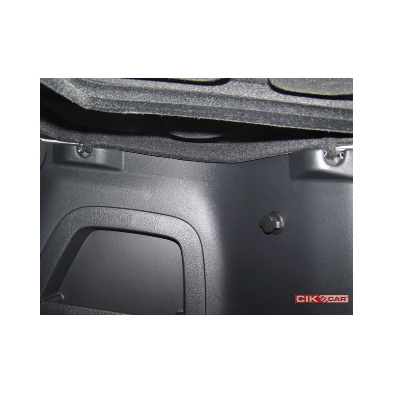 Plage arrière sur mesure pour Kia Soul (AM) Facelift 2011-2014 (2-pièces)