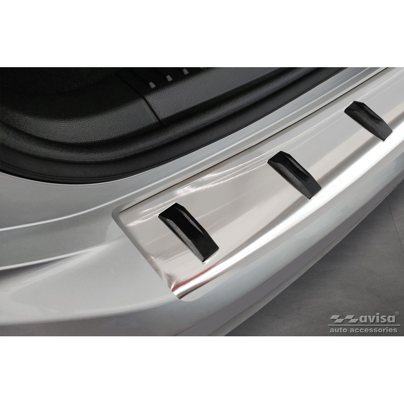 Protection de seuil arrière inox sur mesure pour Ford Focus IV Wagon incl. ST-Line 2018- 'STRONG EDITION'
