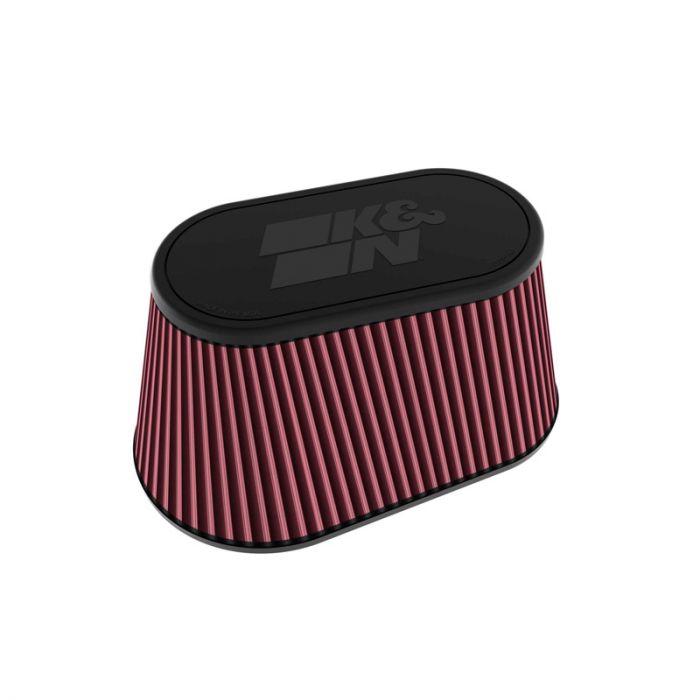 K&N Filtre à Air Universel Ovale/Conique 114mm raccordement, 292mm x 178mm de base, 229mm x 114mm en haut, 152mm hauteur (RU-5297)