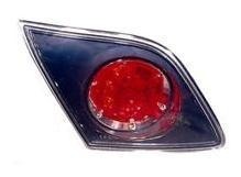 achterlicht, 5 drs Hatchback, zwart, binnen, links,-06/2006 Mazd