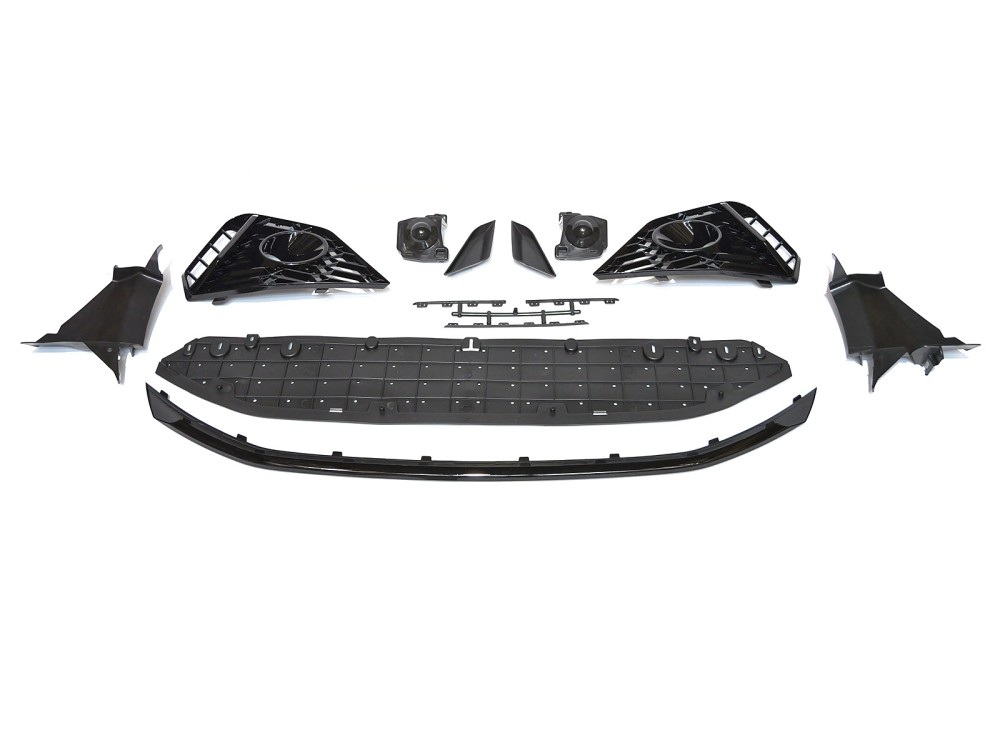 Voorbumper passend voor Audi A5 5F 19-23 RS5 Look incl. grillen