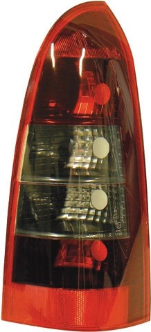 Achterlicht rechts ASTRA G 97-04 ROOKGLAS/ROOD/WIT