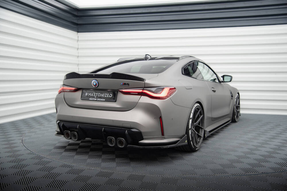 Zijdiffuser CSL Look BMW M4 G82 Maxton Glans Zwart