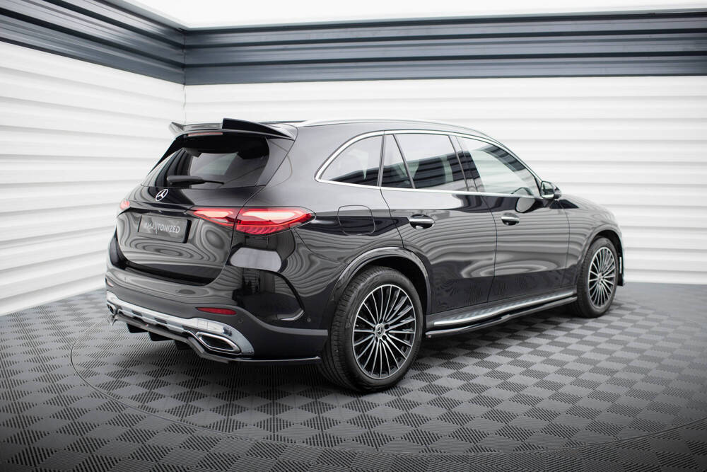 Spoiler Mercedes GLC AMG Pakket X254 Maxton Glans Zwart
