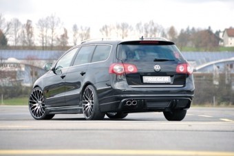 Achteraanzet VW Passat 3C Rieger Duplex Carbon