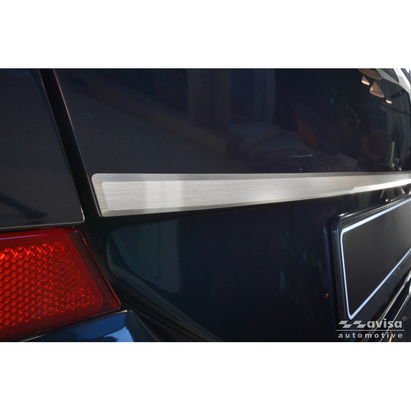 Avisa Revêtement d'habillage du hayon du coffre inox brossé sur mesure pour BMW X6 (G06) 2024- excl. M-Sport
