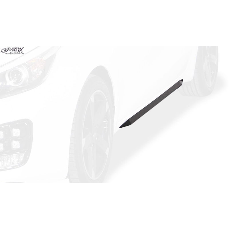 Jupes latérales 'Slim' sur mesure pour Kia Ceed (JD) HB/CW & Pro Ceed 2012-2018 incl. GT/GT-Line (ABS noir luisant)