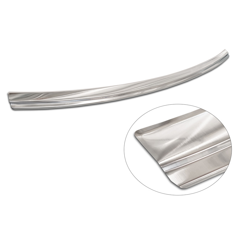 Protection de seuil arrière inox sur mesure pour Porsche Cayenne III 2017-