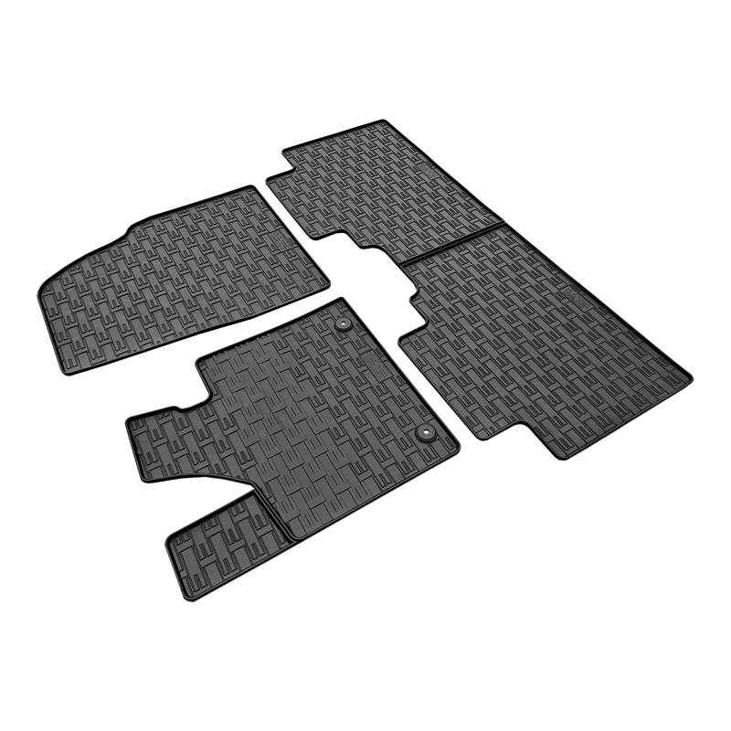Set tapis de caoutchouc sur mesure pour Leapmotor C10 2024- (3-pièces + points de fixage)