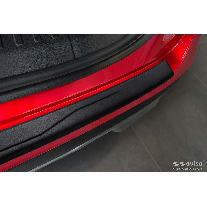 Avisa Protection de Seuil de Coffre Acier Inox sur mesure pour Jaecoo J7 2024- - Noir Mat