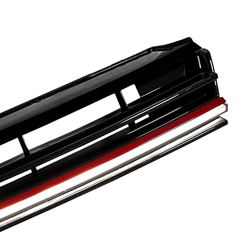 Grill en Optique-R avec Bande-LED sur mesure pour Volkswagen Golf VII (7.5) HB/Variant Facelift 2017-2020