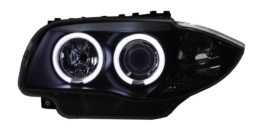 Phares BMW E81/E87 Angel Eyes Ice CCFL