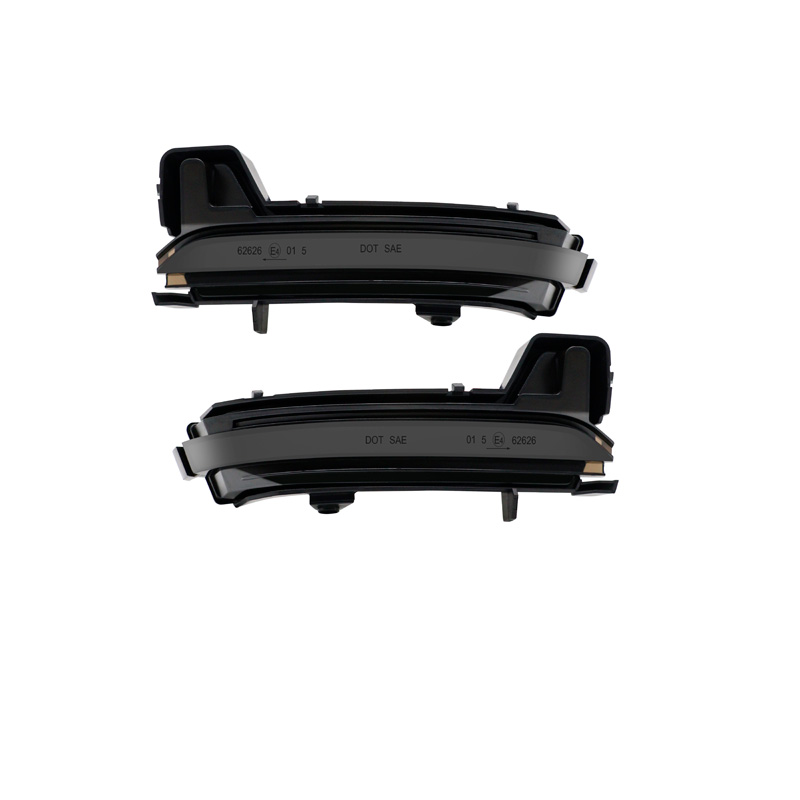 Set de Clignotants de Rétroviseurs LED sur mesure pour Skoda Karoq 2017- & Kodiaq 2017- - Fumée - incl. Feux Dynamiques